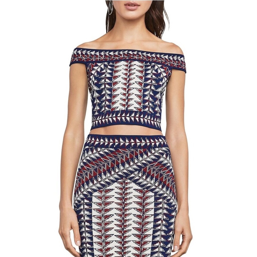 ❌SOLD ON EBAY BCBG Kayann Top & Leger Skirt XS - Picture 1 of 12